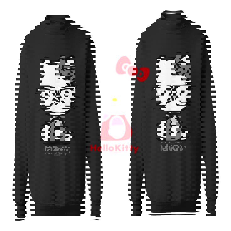 ハローキティ Usデザイン メガネ スウェットシャツ