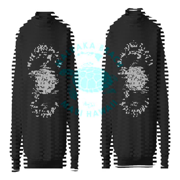 ハワイ ホヌ ウミガメ マルカビーチ マウイ スウェットシャツ