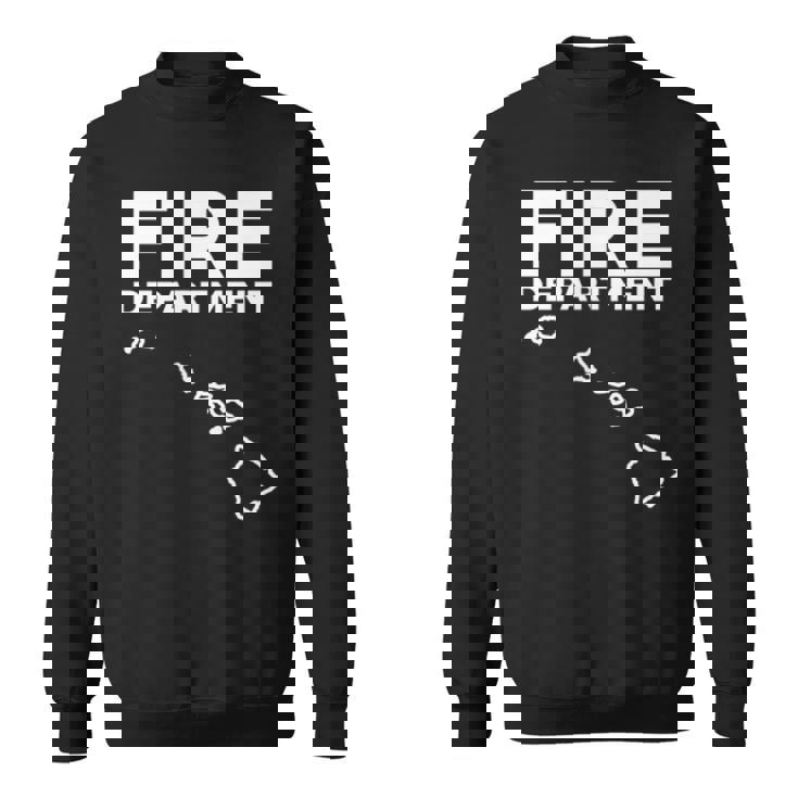 ハワイ 消防士 救助隊 制服 デューティー スウェットシャツ