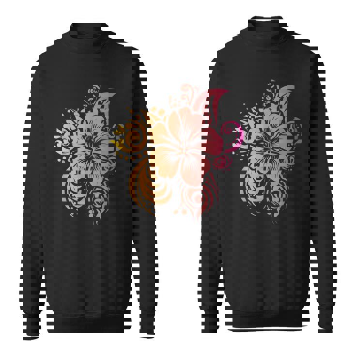 ハワイアン トライバル ハイビスカスシャツ ハワイアン トライバル スウェットシャツ