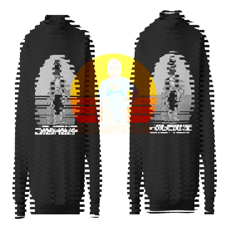 ハングオーバー映画 クラシックシネマ 面白い名前のカルロスシャツ スウェットシャツ