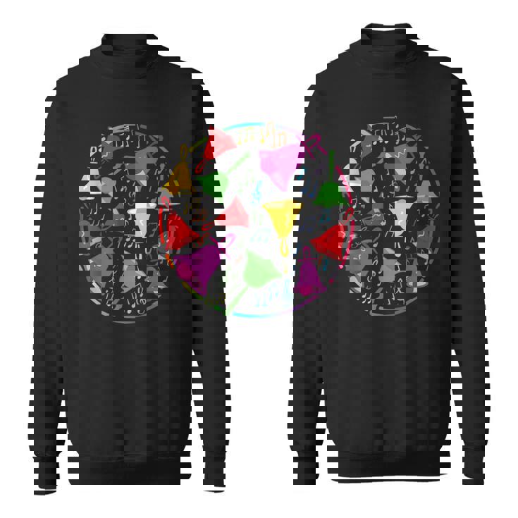 ハンドベルの色 スウェットシャツ