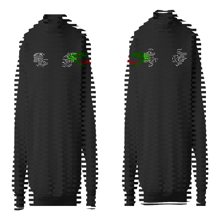 ハートと蛇 巳年 パンク ロカビリー スーベニア スカジャン風 東洋 人間 ハングリーであれ、愚かであれ。 スウェットシャツ