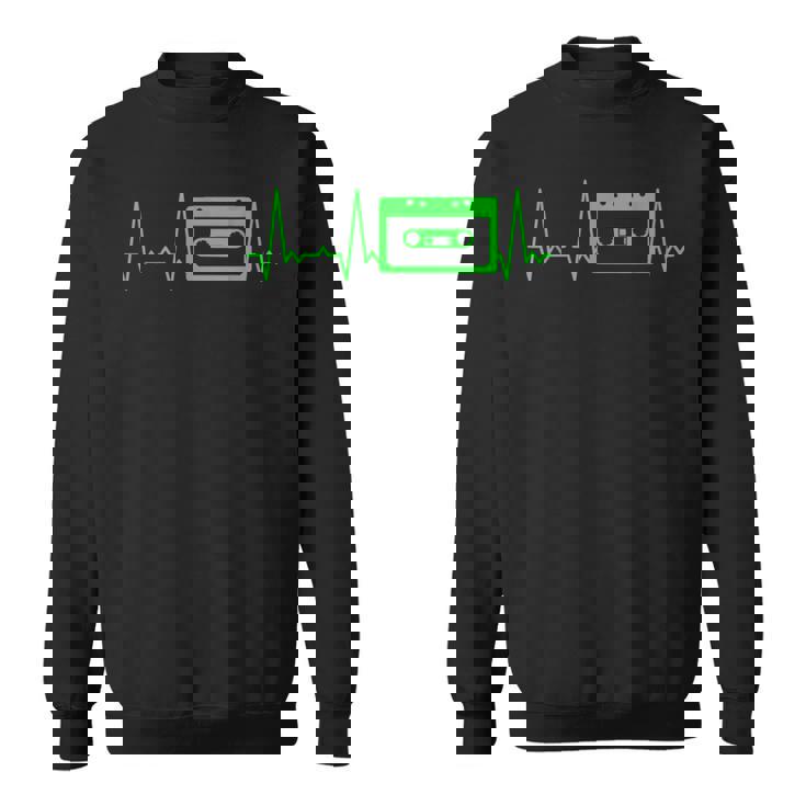 ハートビートカセットテープ スウェットシャツ