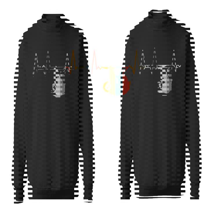 ハートビートナマケモノ スウェットシャツ