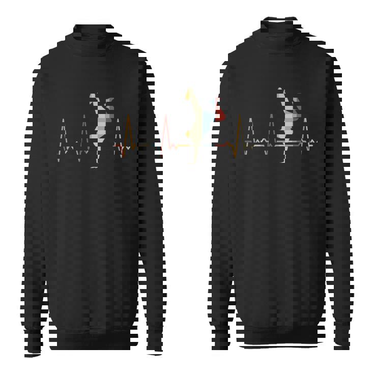 ハートビートブレイクダンス スウェットシャツ