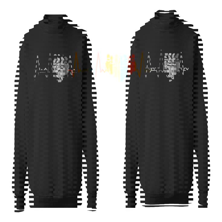 ハートビートボーリングピン スウェットシャツ