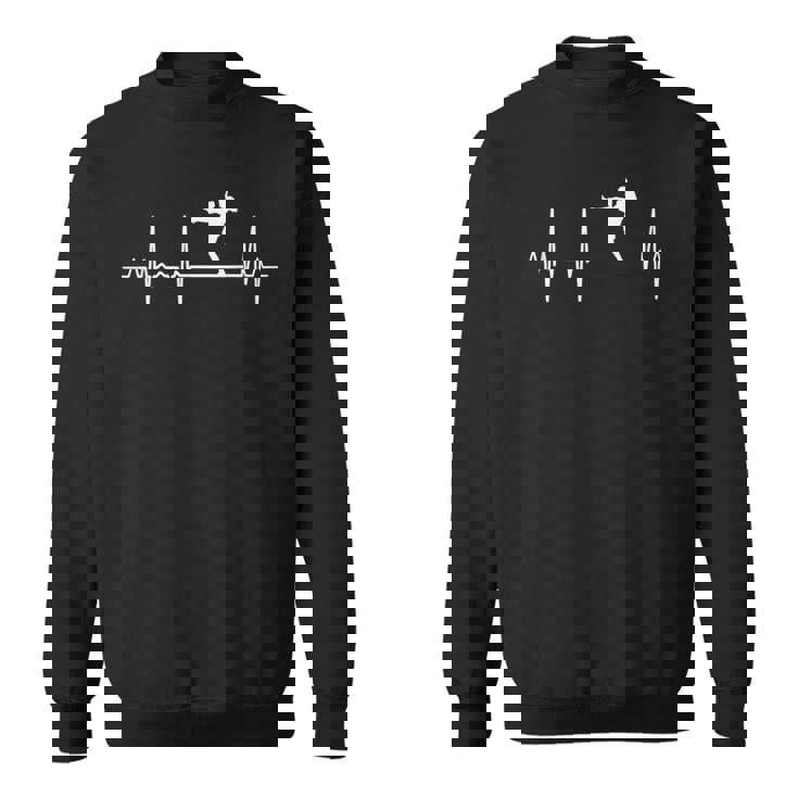 ハートライン・キックボクシング 格闘家パルスライン スウェットシャツ