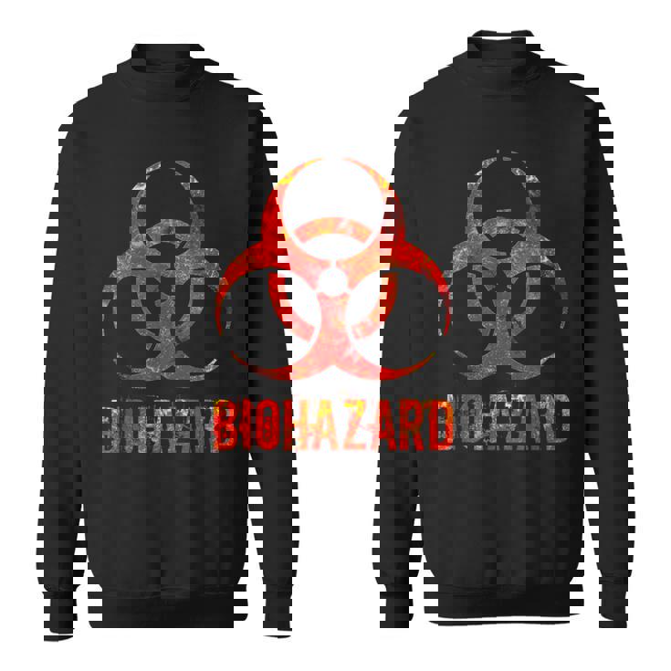 バイオハザード アンティーク調 生物学 科学教師 ロックスター ギフト スウェットシャツ