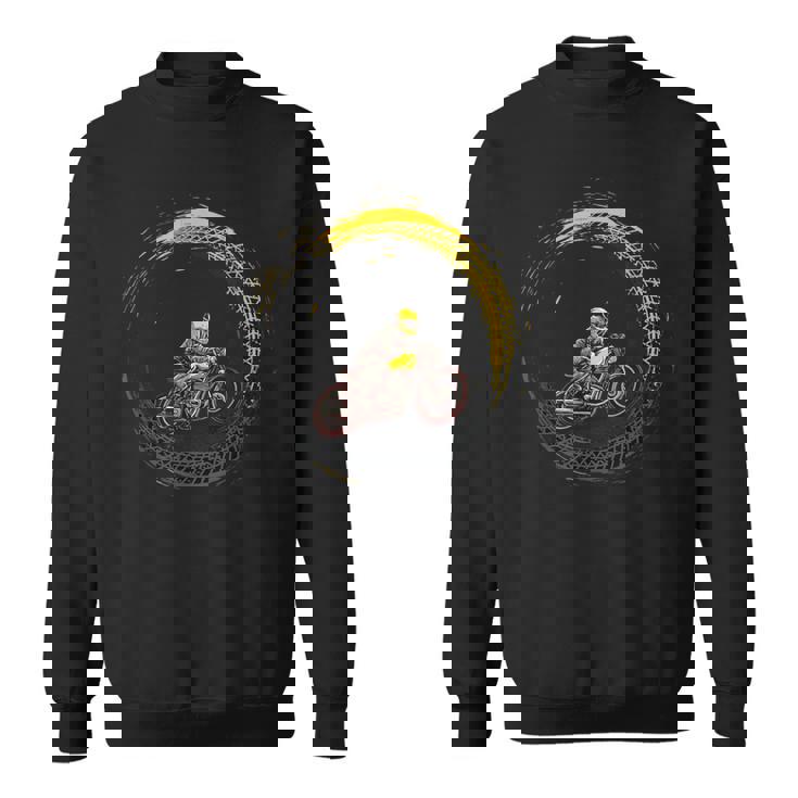 バイカー クール スウェットシャツ