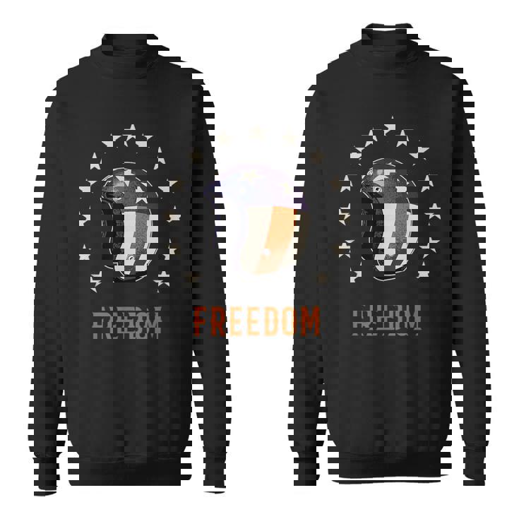 バイカー ヘルメット ライダー アメリカン ハーレー チョッパー バイク ジェット ヘルメット ツーリング イージー スウェットシャツ