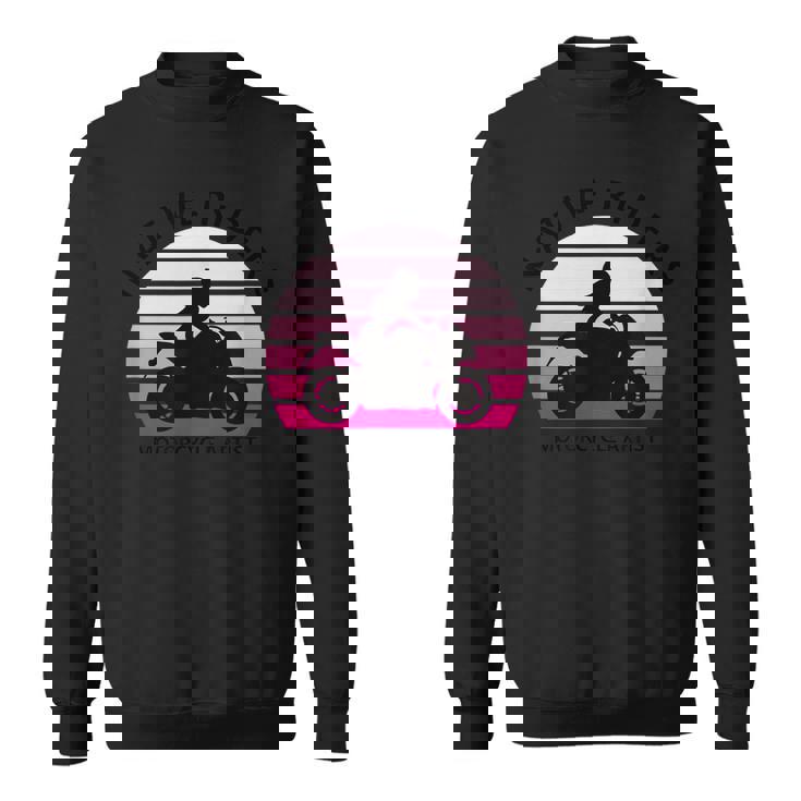 バイク おしゃれ フルカウル レディー オートバイ ツーリング ガール ライダー スウェットシャツ