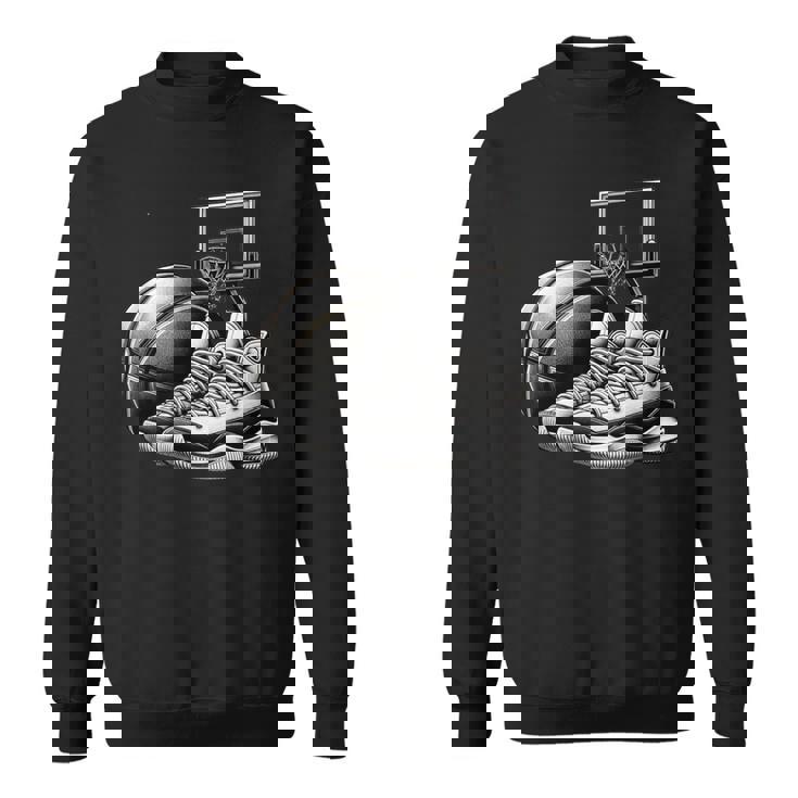 バスケットボール選手の夢 スニーカー ボール スラムダンク スウェットシャツ