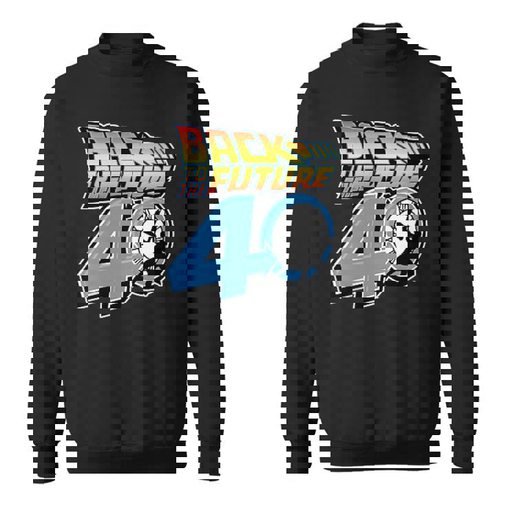 バック・トゥ・ザ・フューチャー 40周年記念タイムマシン Pov F&B スウェットシャツ