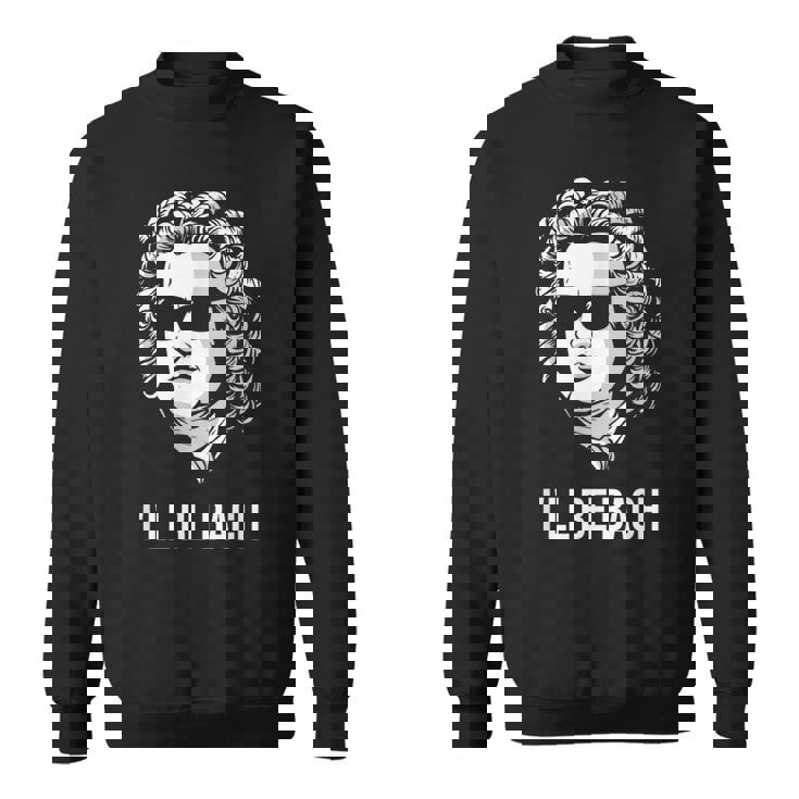 バッハ 面白い 作曲家 クラシック音楽 音楽好き ギフト オルガン ヴァイオリン ピアノ スウェットシャツ