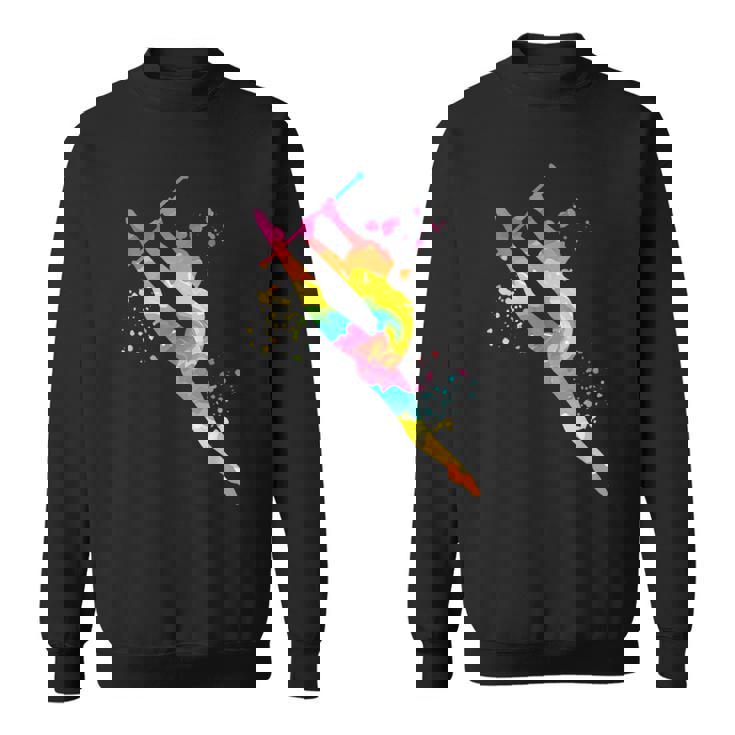 バトン付き体操 ガールズ キッズ 新体操 スウェットシャツ