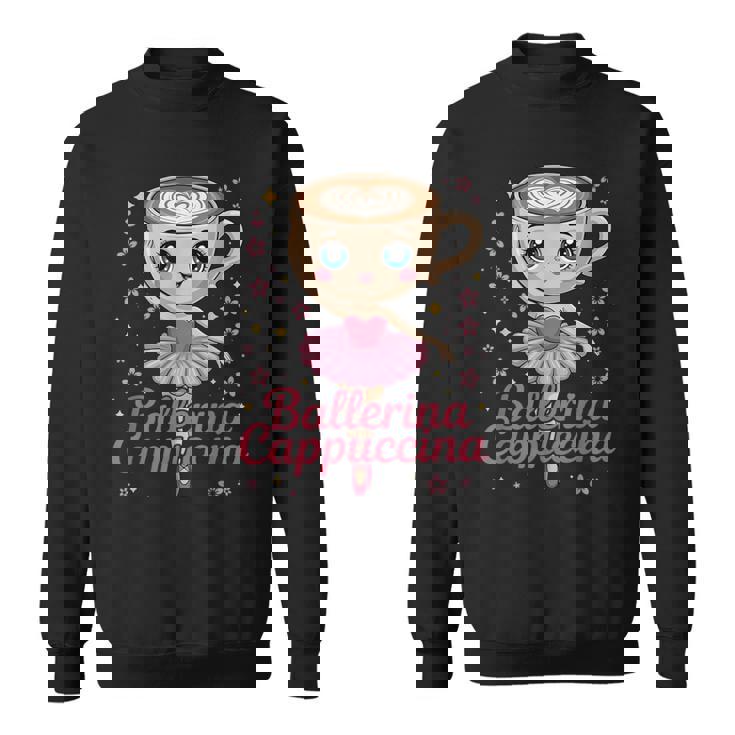 バレリーナカプチーナ イタリアンブレインロットミーム ブレインロットミーム スウェットシャツ