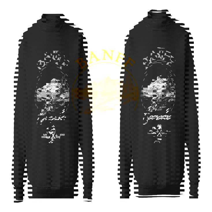 バンフ レトロ ヴィンテージ アパレル バンフ お土産 スウェットシャツ