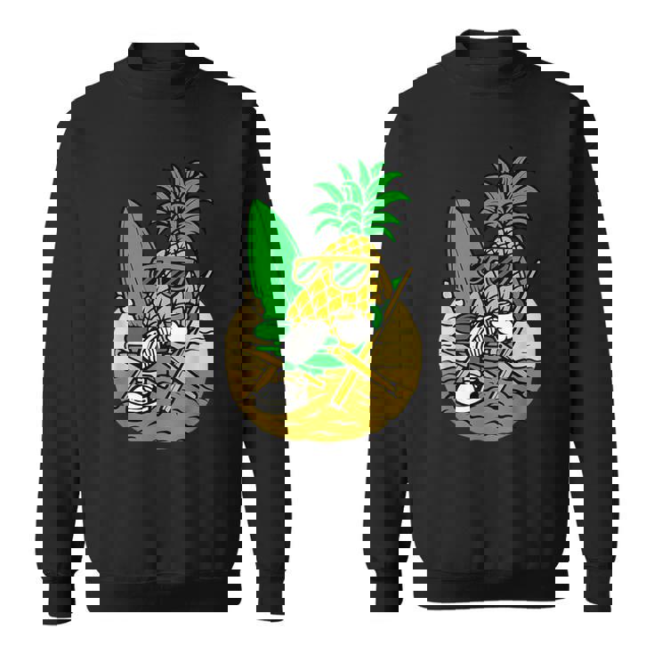 パイナップル サーファー サングラス ハワイ ハワイアン アロハ メンズ レディース スウェットシャツ