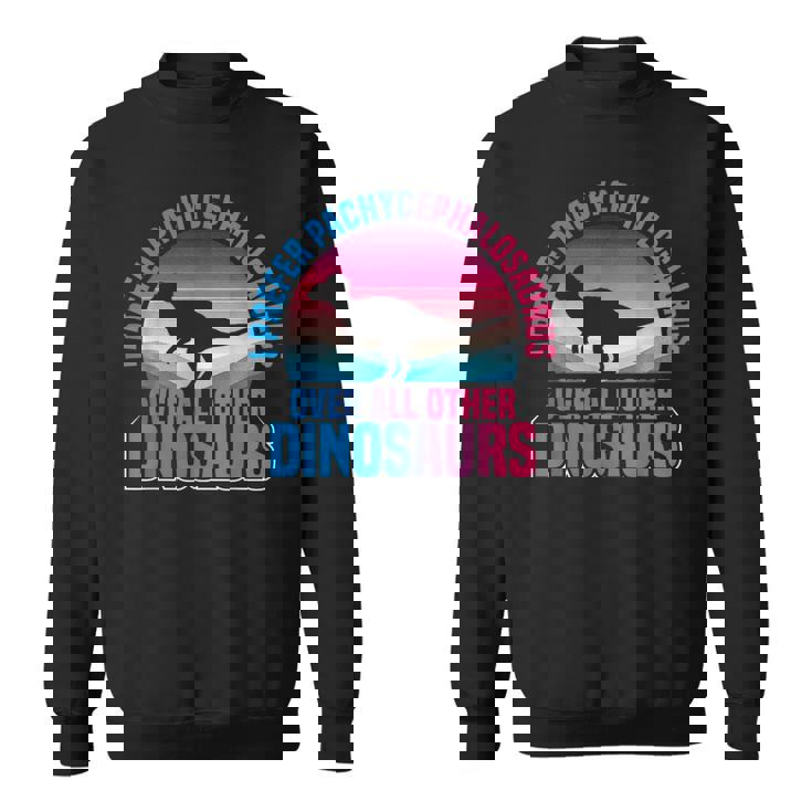 パキケファロサウルス ぬいぐるみ 恐竜 古生物学者 スウェットシャツ