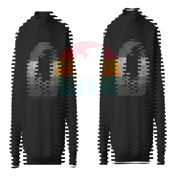 パグ犬 ヴィンテージ アンティーク調 レトロスタイル メンズ レディース ギフト スウェットシャツ