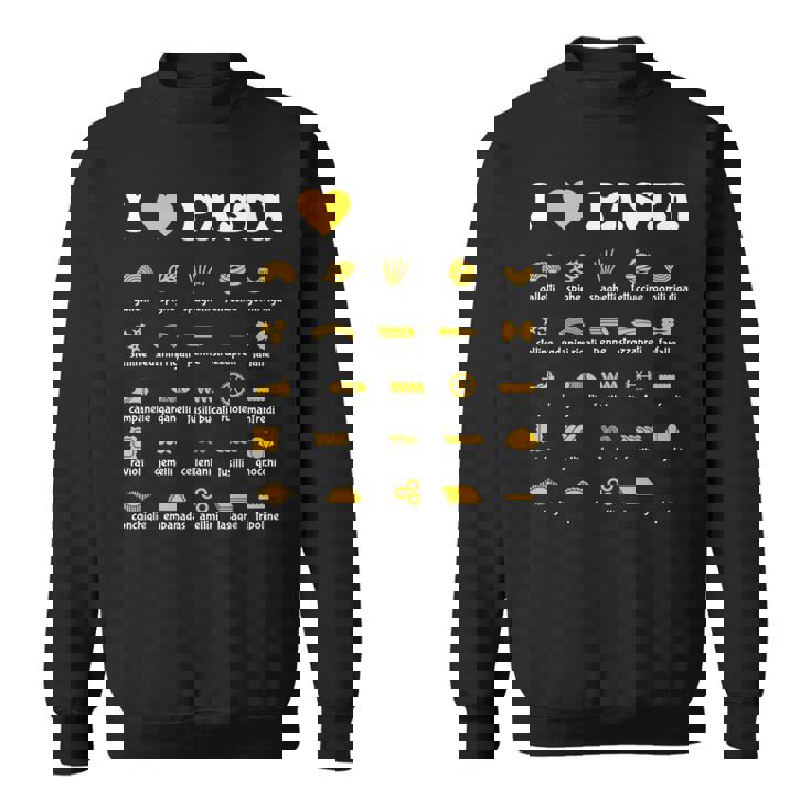 パスタタイプ スパゲッティヌードル イタリア ギフトパスタ スウェットシャツ