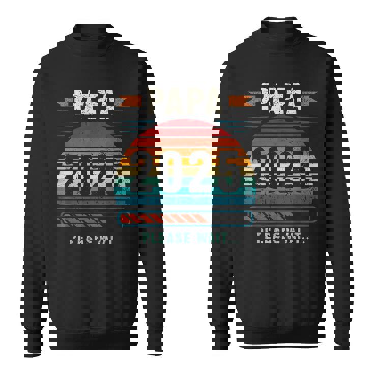 パパ 2025 出産報告 妊娠報告 父親になる人 スウェットシャツ