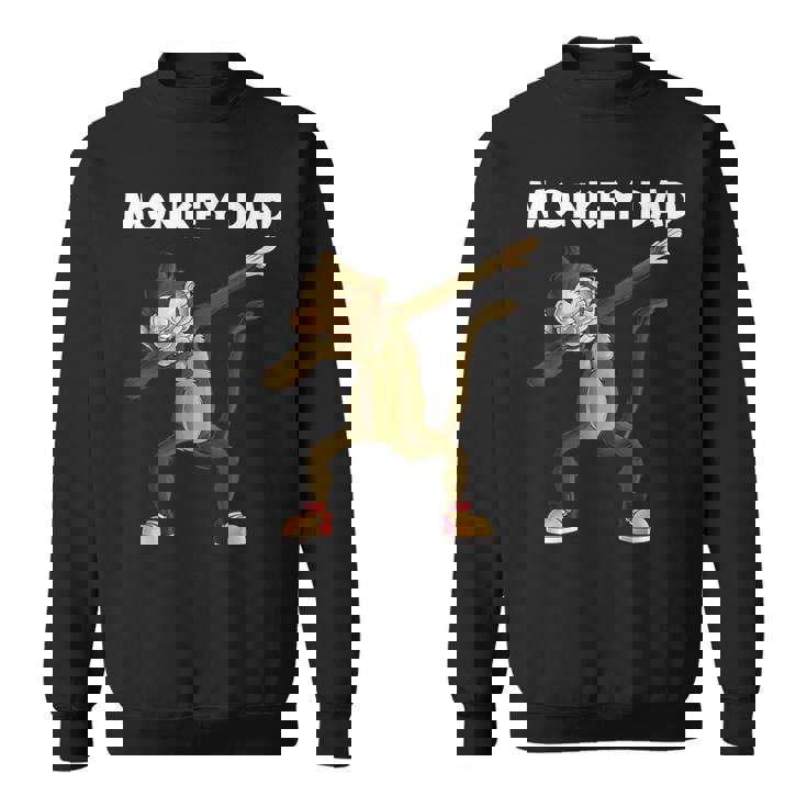 パパ・ゴリラ猿 チンパンジー 動物 かわいい猿 ギフト スウェットシャツ