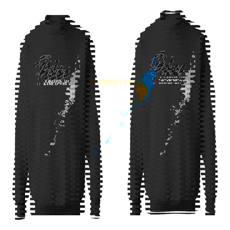 パラオ国旗 パラオ地図 スウェットシャツ