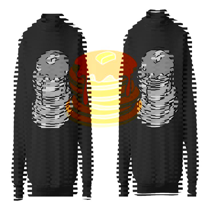 パンケーキとシロップ スウェットシャツ