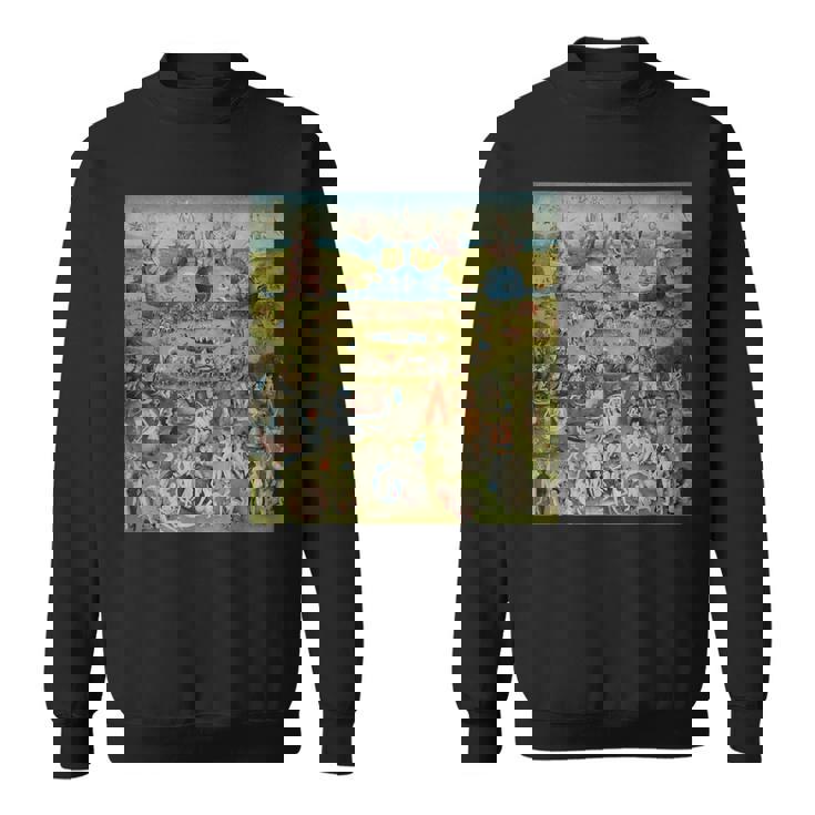 ヒエロニムス・ボッシュ 地球の喜びの庭 アート スウェットシャツ