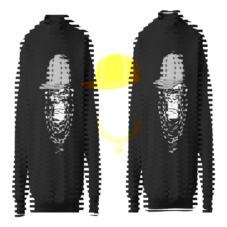 ヒップホップ ゴリラ ラッパー スウェットシャツ