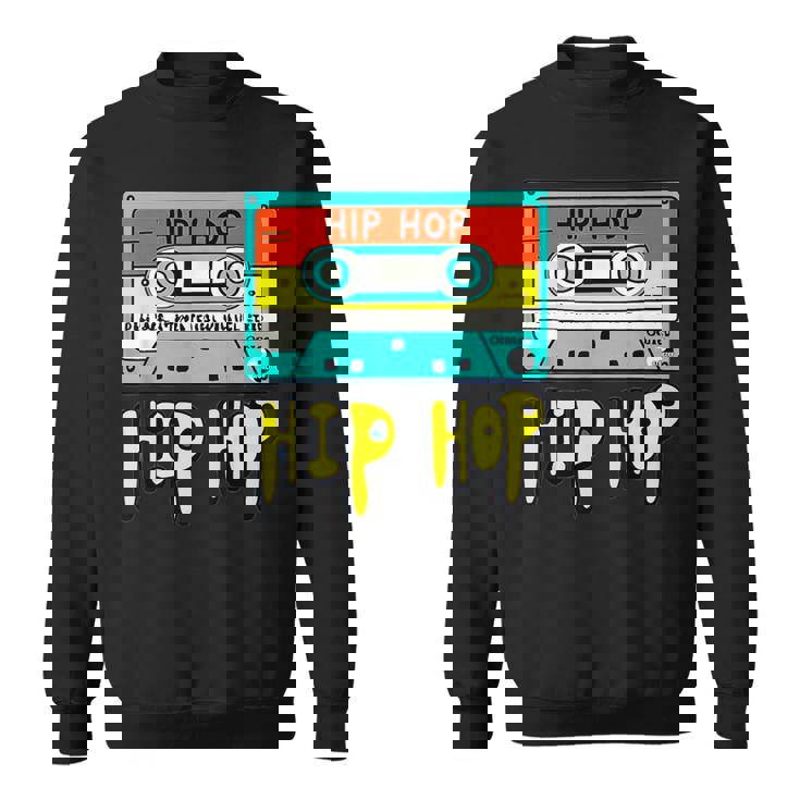 ヒップホップカセットテープ スウェットシャツ