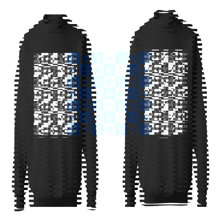 ヒョウタンツギ 和柄市松模様 Ctezuka Productions スウェットシャツ