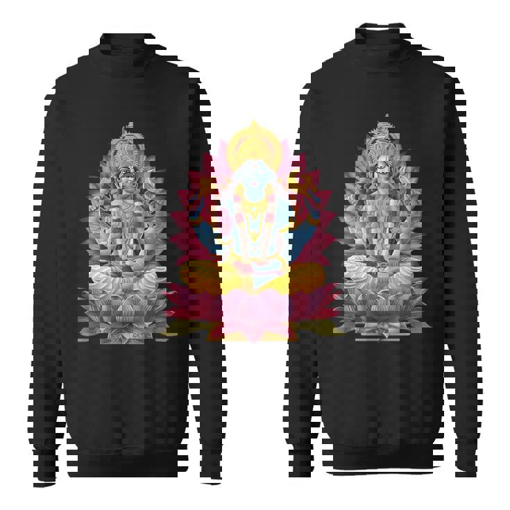 ヒンドゥー教の神ヴィシュヌ ヴィシュヌ ヒンドゥー教 守護の象徴 スウェットシャツ
