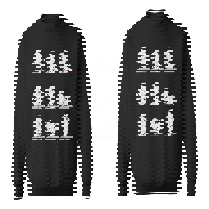 ビションフリーゼヨガ スウェットシャツ