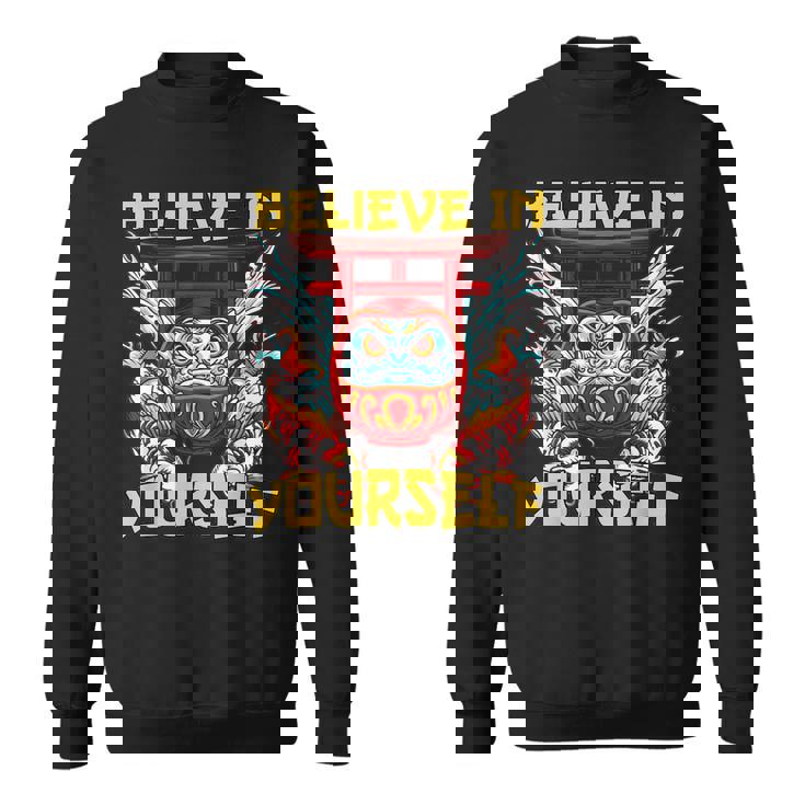 ビリーブインユアセルフ 鯉のぼりだるま スウェットシャツ