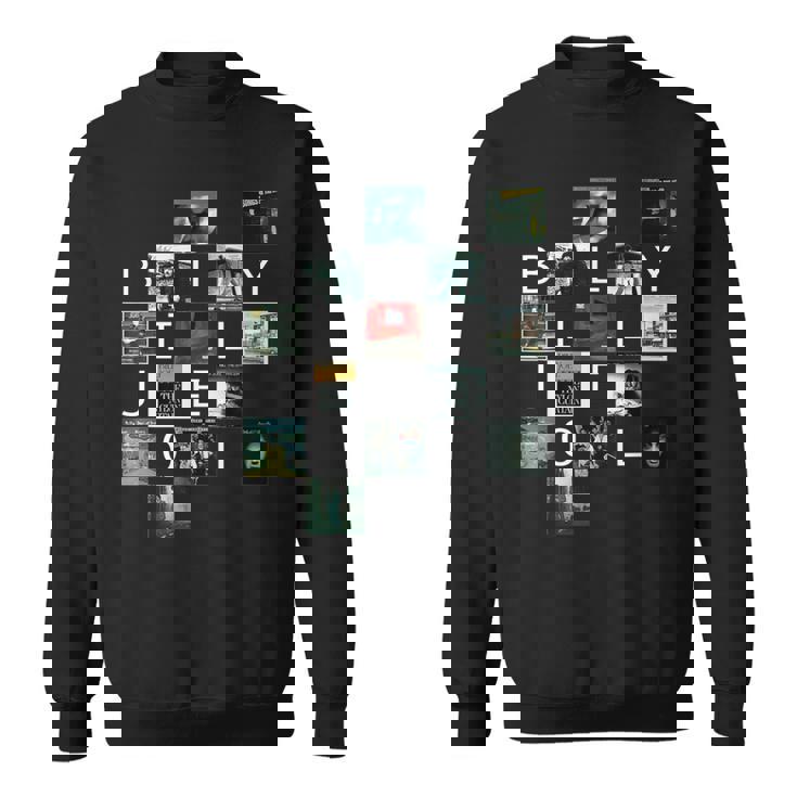 ビリー・ジョエル アルバムセットリスト スウェットシャツ