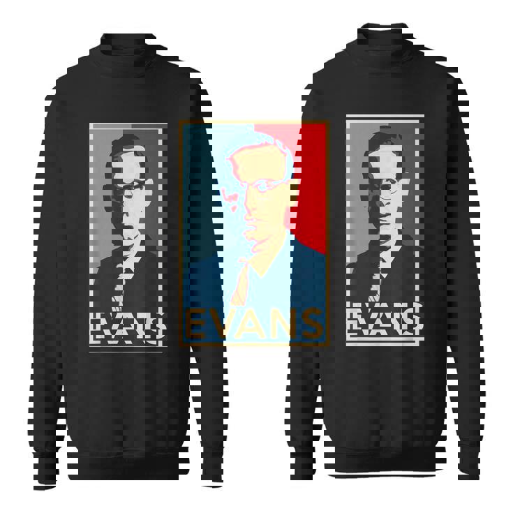 ビル・エヴァンス・ホープ ポスター グレート・オブ・ジャズ・ヒストリー スウェットシャツ