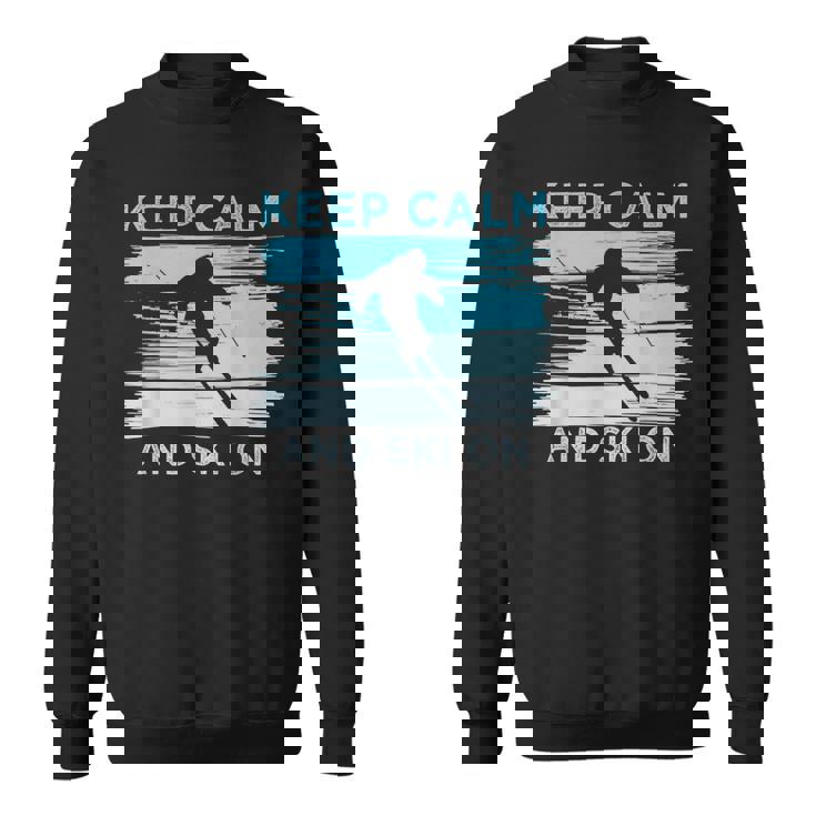 ビンテージ スキー シャツ スウェットシャツ