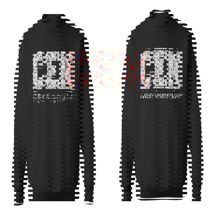 ビンテージcen認定緊急看護師ワイルドフラワーer医師 スウェットシャツ