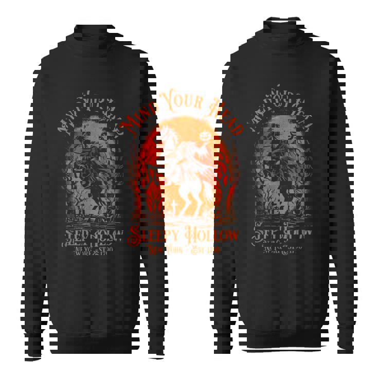 ビンテージマインドユアヘッドスリーピーホローヘッドレスホースマン スウェットシャツ