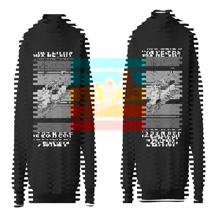 ビンテージ今日必要なのはキンカチョウがたくさん スウェットシャツ