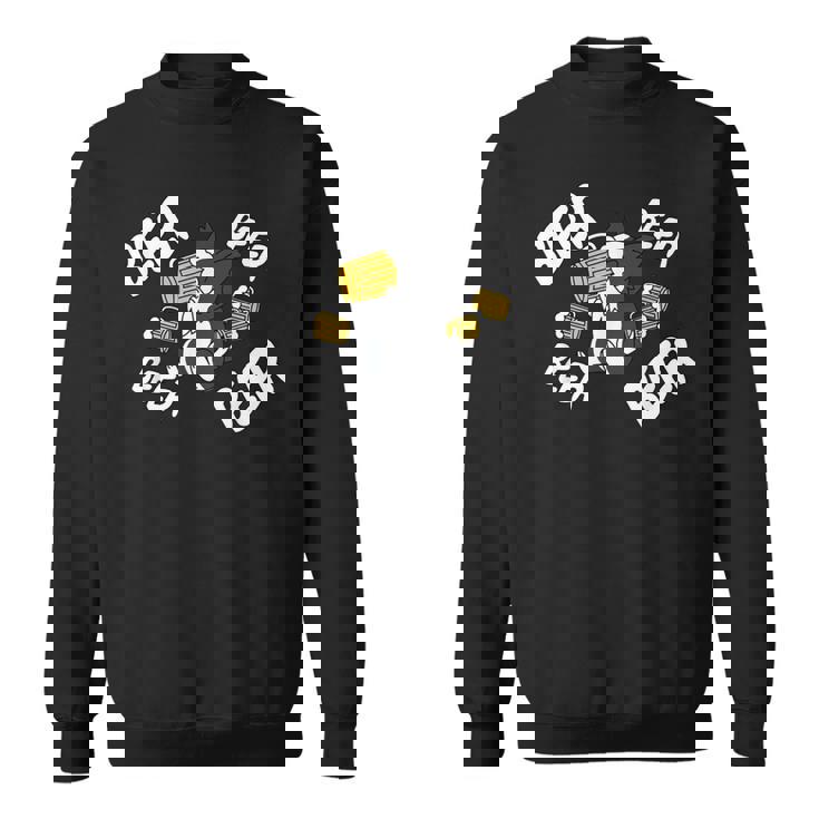 ビールボーダーコリー 犬 スウェットシャツ