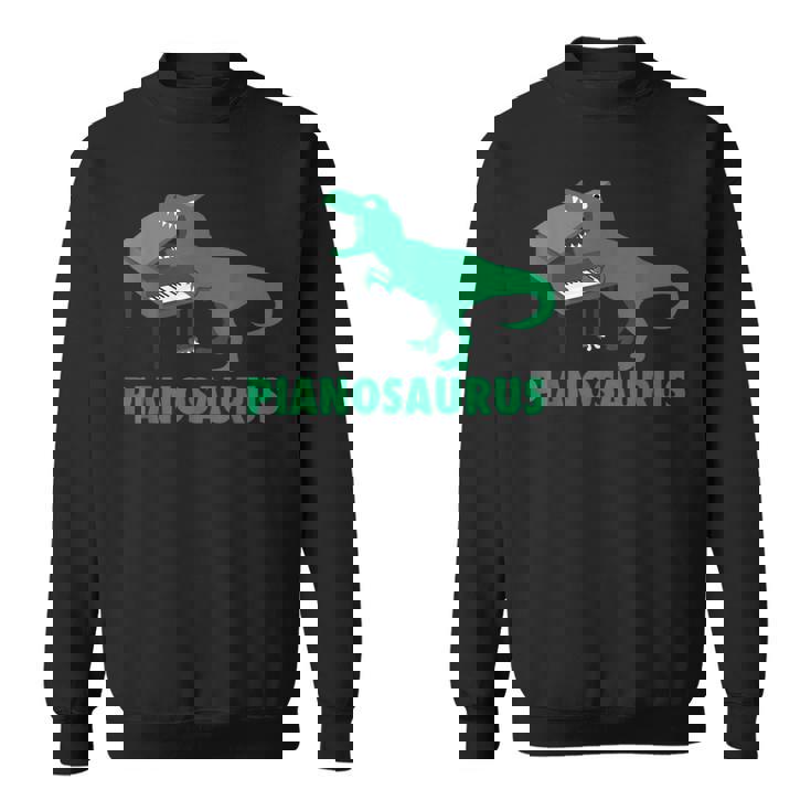 ピアノサウルス ピアノ 恐竜 パーカッション音楽 面白いギフト スウェットシャツ