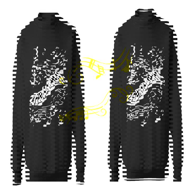 ピアノミュージカルシャツ 音符tシャツ スウェットシャツ