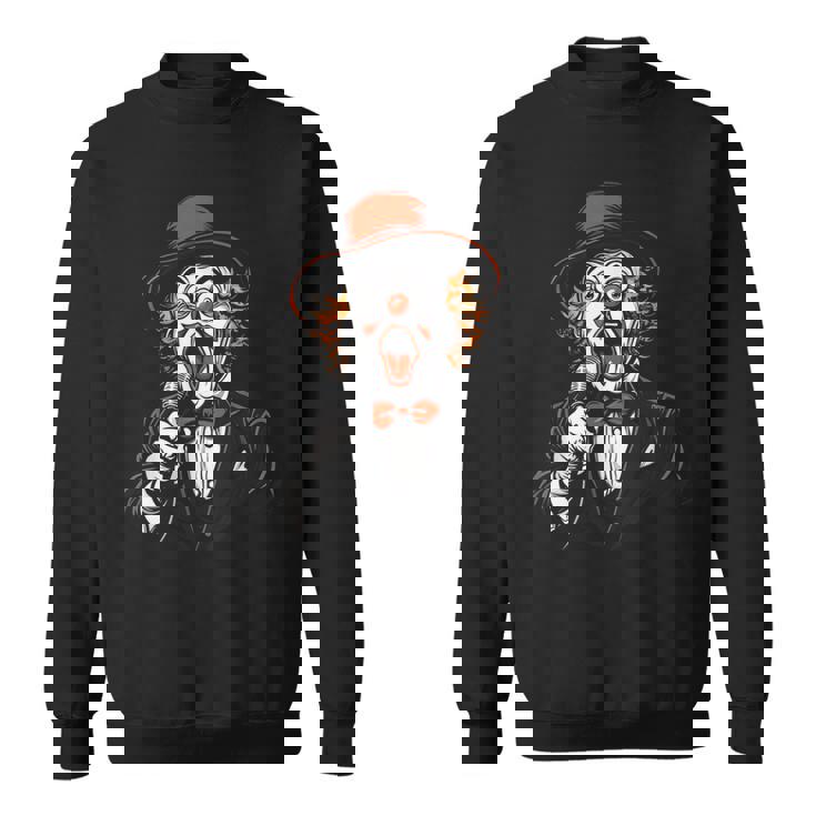 ピエロ ハロウィンコスチューム 不気味なカーニバル ピエロコスチューム スウェットシャツ