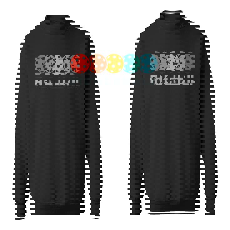 ピックルボール プレーヤー レトロなピックルボール スウェットシャツ