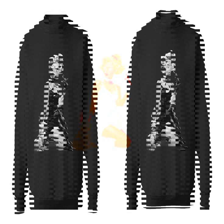 ピンナップガール ウサギ ピンナップ ヴィンテージ スウェットシャツ