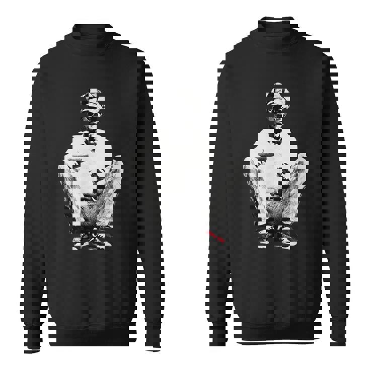 ピーター・トッシュ 座っている写真 リー・ジャフィー スウェットシャツ